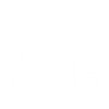 Icon of a car with a large ribbon on top, symbolizing a gift or prize.